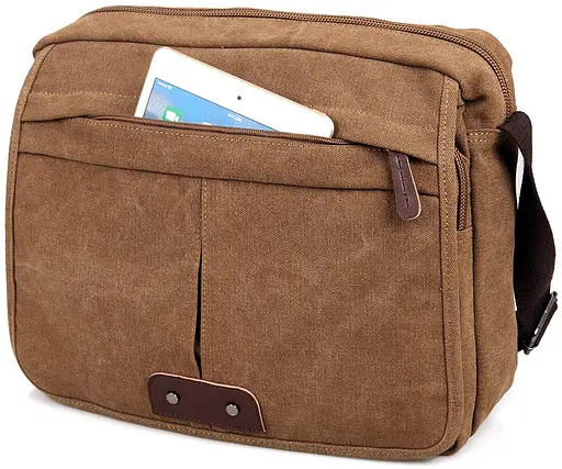 Сумка для ноутбука мужская Vintage 35х28х10 см sum0012413 - фото 3