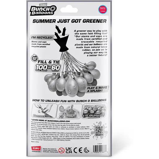 Ігровий набір Bunch O Balloons Водні кульки 100 шт. в асортименті - фото 5