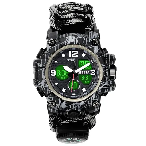 Часы Besta Life Pro Grey с компасом - фото 2