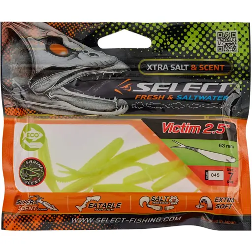 Силікон Select Victim V-Tail 2.5" #045 (7 шт/уп) - фото 2