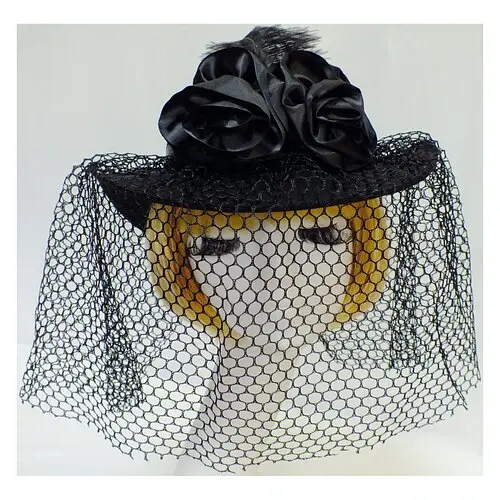 Капелюх Чорна вдова - фото 1