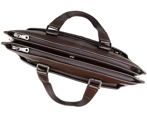 Чоловіча шкіряна сумка Vintage 35,5х28х7,5 см sum0012429 - фото 7