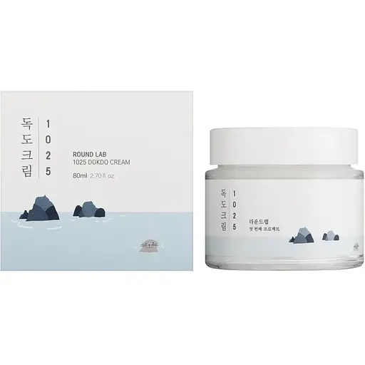 Крем для обличчя Round Lab 1025 Dokdo Cream зволожуючий з морською водою 80 мл - фото 2