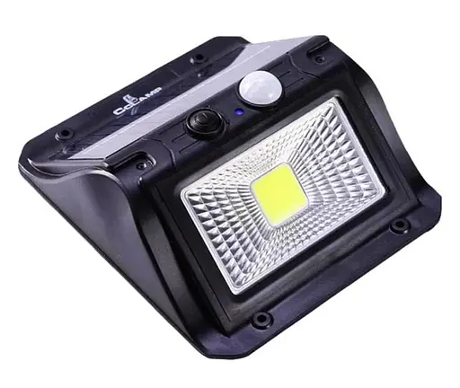 Вуличний акумуляторний світильник Cсlamp CL-108 прожектор з датчиком руху сонячною панеллю IP65 3000 мАг - фото 2
