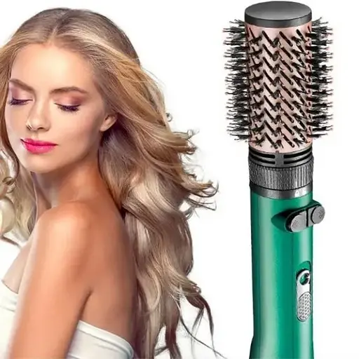 Фен-щетка для волос VGR V-498 2 уровня обдува 2 уровня температур 1200W (2 насадки) - фото 2