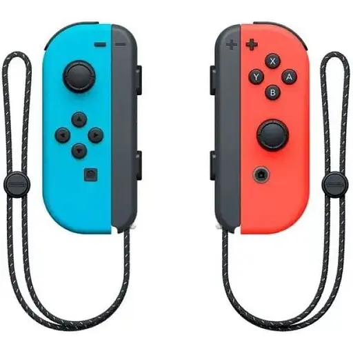 Игровая консоль Nintendo Switch OLED model Neon Blue-Red + Игра EA SPORTS FC 24 русская версия - фото 5