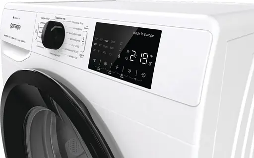 Стиральная машина Gorenje фронтальная 8 кг 1400 A+++ 465 см дисплей инвертор пара Wi-Fi белый - фото 5