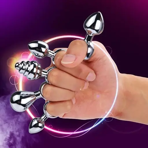 Сувенір-кільце анальна пробка SKN-MS39 (діаметр 2,3 см) - фото 3