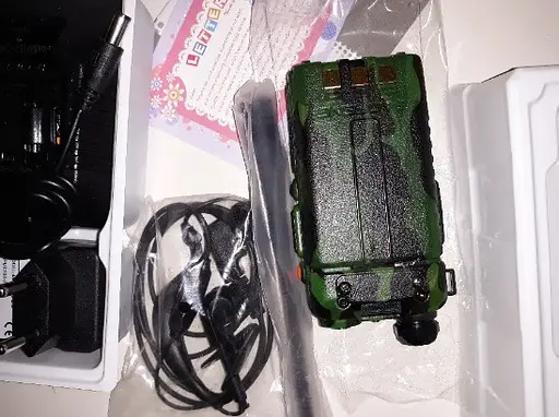 Портативная рация Baofeng UV-5R FM радио + фонарик (Камуфляж) - фото 8