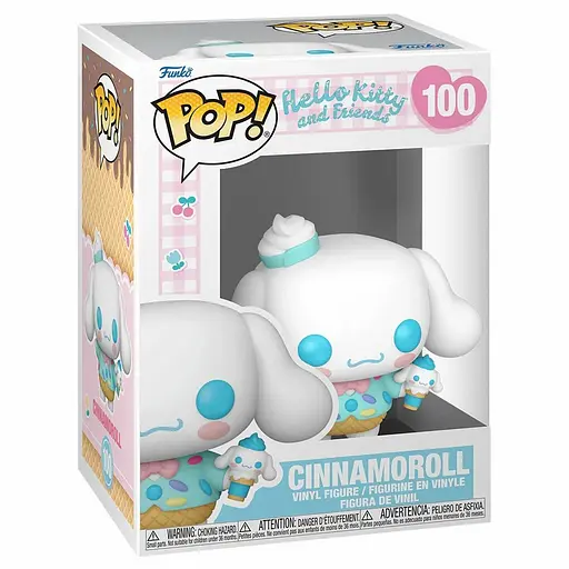 Фигурка Funko Pop Хеллоу Китти Синаморол Hello Kitty Cinnamoroll 10 см FP HK C 100 - фото 3