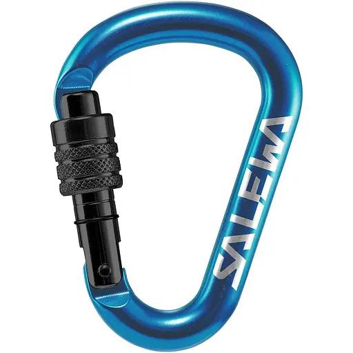 Карабін Salewa HMS Screw G2 Medium Blue/Black (1054-013.003.1316)