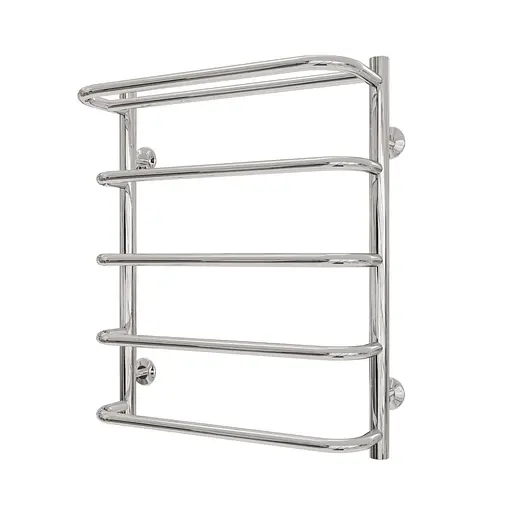 Водяна рушникосушарка Kosser Скоба з полицею 600x530/5 ДСп03, Хром - фото 1