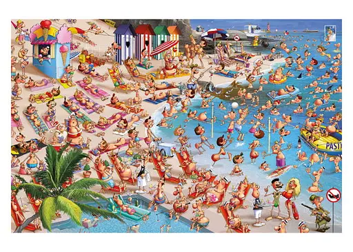 Пазл Piatnik Пляж 1000 эл. (PT-536748) - фото 2