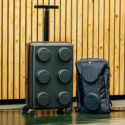 Валіза LEGO Brick 2x3 Expandable Trolley 31 л розширювана чорна (20290-0026) - фото 8