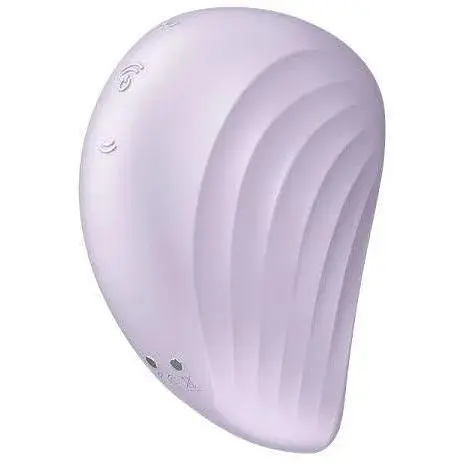 Вакуумный клиторальный стимулятор с вибрацией Satisfyer Pearl Diver Фиолетовый - фото 5