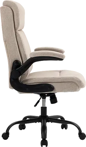 Офисное кресло GT Racer бежевое (B-3021 Fabric Beige) - фото 4