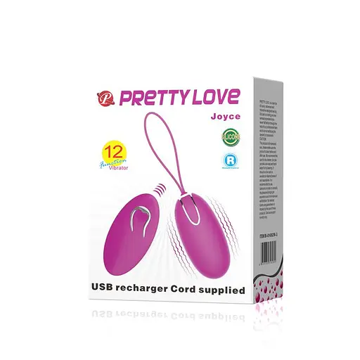 Виброяйцо Pretty Love Joyce 7.8 см фиолетовый - фото 8