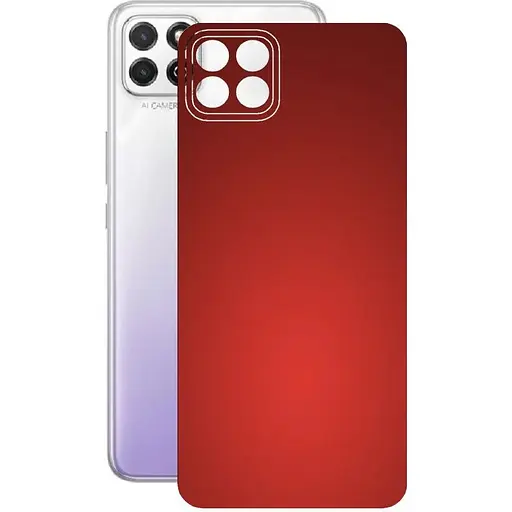 Защитная пленка StatusSKIN для Honor Play 20 Корпус Винил красная матовая