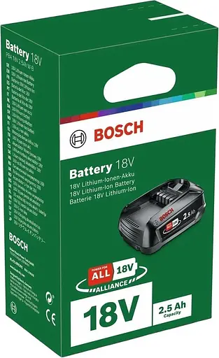 Акумулятор Bosch PBA 18В 2.5 Аг (1.600.A00.5B0) - фото 2