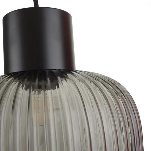 Люстра подвесная Brille для кухни Е27 60W SBK (BR-01 475S/1) - фото 2