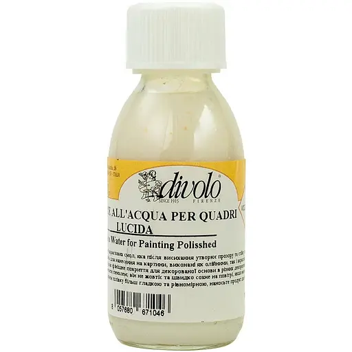 Лак універсальний Divolo на водній основі глянцевий 125 мл - фото 1