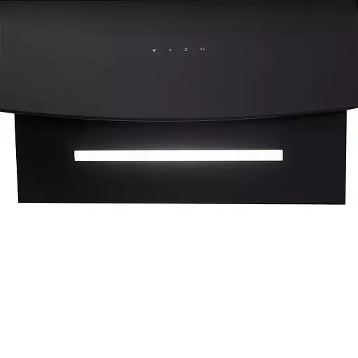 Вытяжка декоративная наклонная Perfelli DNS 67113 B 1100 BL LED Strip - фото 4