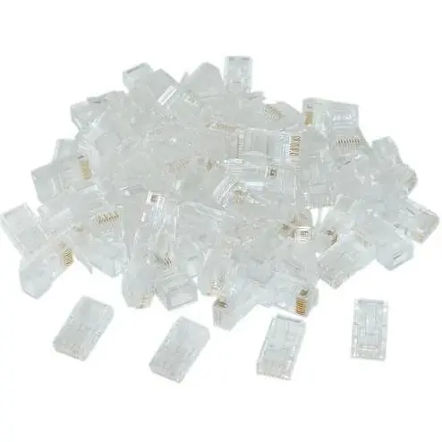 Коннектор RJ45 UTP 50 шт. Cablexpert модульная вилка позолоченные контакты (LC-8P8C-002/50)