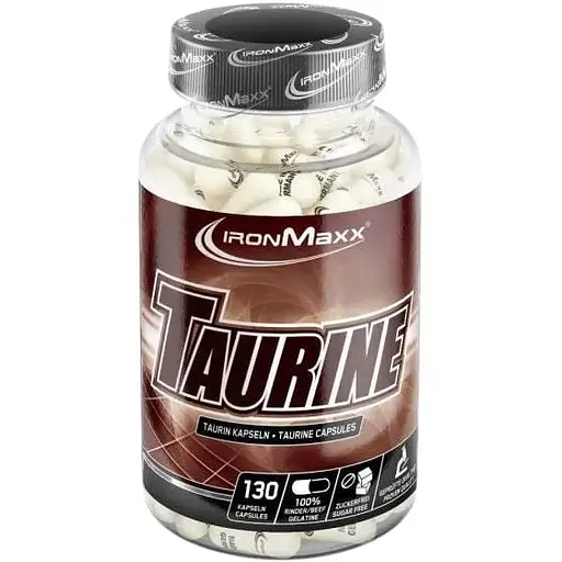 Амінокислота Ironmaxx Taurine, 130 капсул