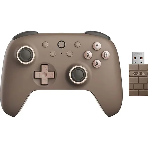 Геймпад 8BitDo Ultimate 2C 2.4G Wireless 81HD Brownie Edition [151317]