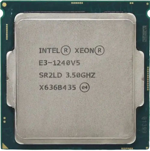 Процессор Intel Xeon E3 1240 v5 LGA 1151v1 (BX80662E31240V5) Б/У