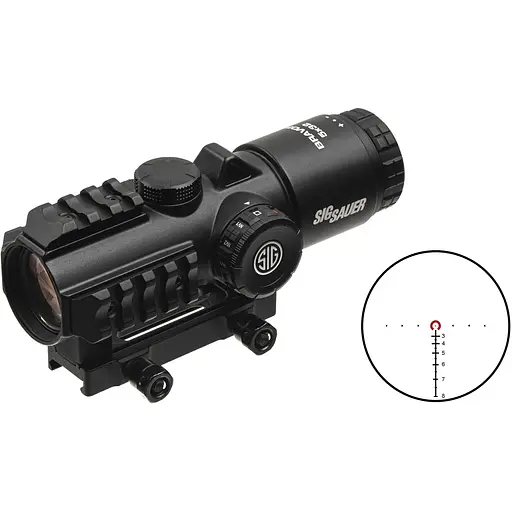 Прицел призматический Sig Optics BRAVO5 BATTLE SIGHT, 5X32MM HORSESHOE DOT ILLUM RETICLE