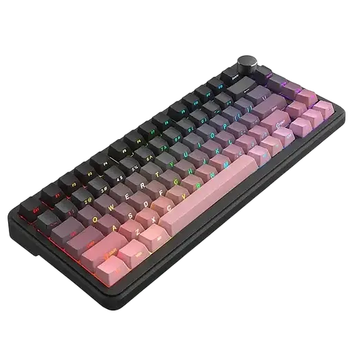 Клавіатура Ajazz AK820 Max Plus Gift Switch Side Printed Blackberry Pink - фото 3