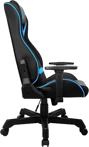 Геймерское кресло GT Racer черное с синим (X-2661 Black/Blue) - фото 3