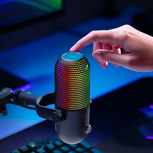 Мікрофон Razer Seiren V3 Chroma Black (RZ19-05060100-R3M1) - фото 7