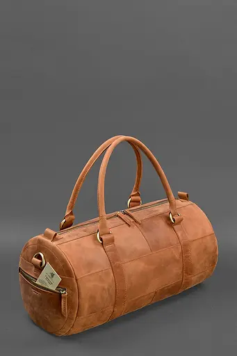 Шкіряна сумка Harper Світло-коричнева Crazy Horse - фото 3