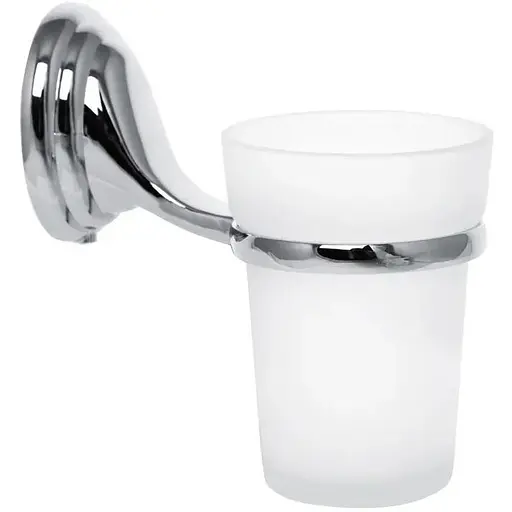 Склянка настінна Zerix LR1506 LL1405 хром - фото 1