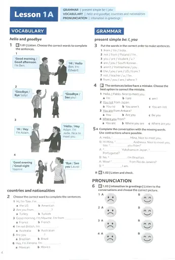 Speak Out A1. Workbook with Key - фото 4