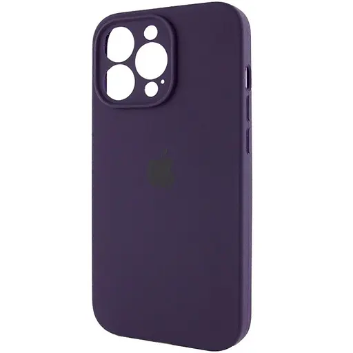 Чехол Epik Silicone Case Full Camera Protective AA для Apple iPhone 13 Pro Max 6.7 Фиолетовый/Elderberry - фото 3