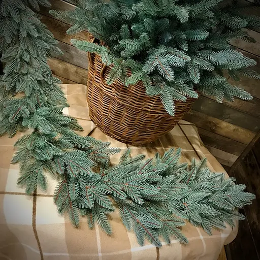 Гірлянда хвойна Hvoya Classic лита блакитна 2 м - фото 4