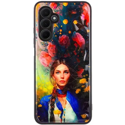 TPU+PC чохол Epik Prisma Ladies для Samsung Galaxy A16 4G/5G Peonies