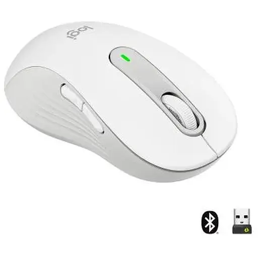 Миша Logitech Signature M650 L Wireless Mouse LEFT Off-White (910-006240)