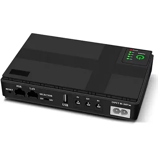 ИБП для роутера Digital UPS DC1018P, 10400 mAh 18W, оптики, терминала, видеокамеры, 5V/9V/12V - фото 3