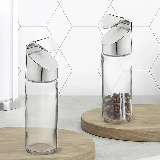 Банка для спецій Lemax хром (YJ-G901) - фото 2