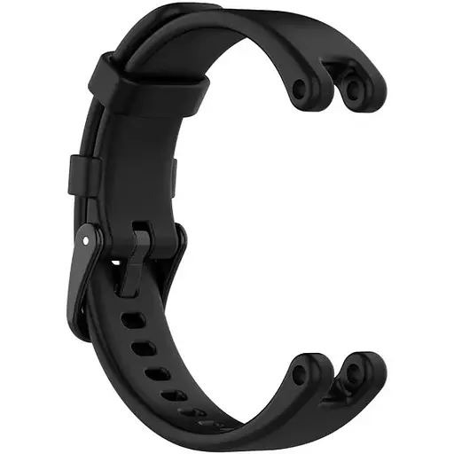 Ремешок DK Silicone Sport Band Classic для Garmin Lily (black) - фото 2
