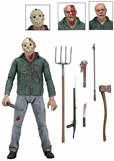 Фігурка 3D Jason Voorhees Friday the 13th Джейсон Уурхіза П'ятниця 13th 18 см 60.135 - фото 2