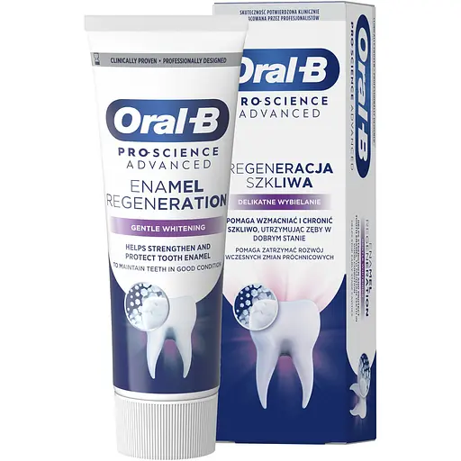 Набор: зубная паста Oral-B Pro-Science Восстановление эмали Деликатное отбеливание 75 мл + Электрическая щетка зубная Oral-B Vitality Pro Protect X Clean черная - фото 3