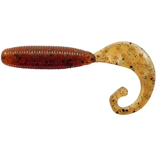 Силикон Reins Fat G-Tail Grub 2 20 шт/уп. Коричневый (1013-1552.04.09)