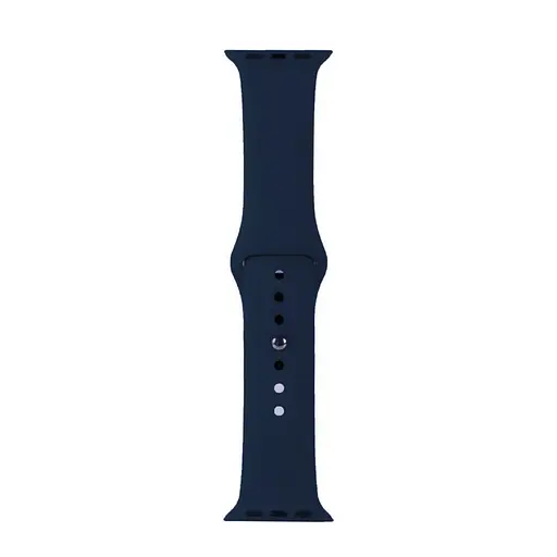 Ремінець Apple Watch Silicone 38/40/41 мм Cosmos Синій L (46) (35) - фото 2