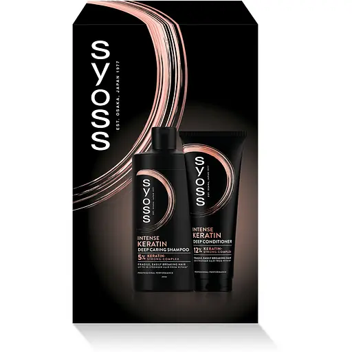 Набор Syoss Keratin: Шампунь 440 мл + Кондиционер 250 мл - фото 3