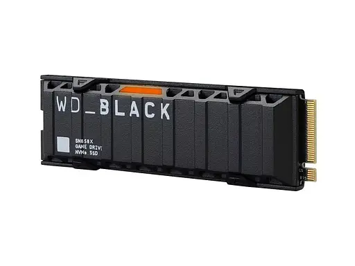 Накопитель SSD NVME WD Black SN850X 1TB (WDS100T2XHE) с радиатором - фото 3